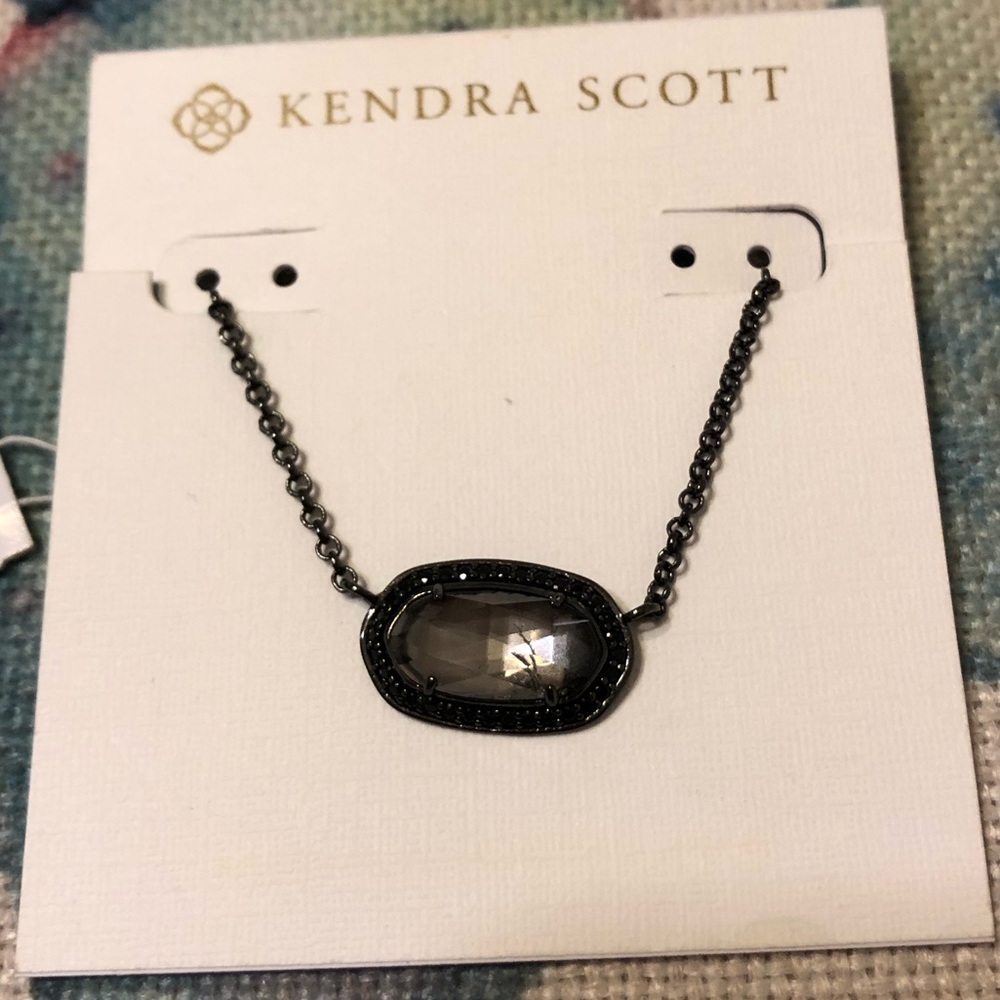 Kendra Scott Mirror Rock Crystal Necklace